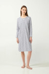 Vamp - Nočná košeľa s potlačou srdca 21453 - Vamp light gray 3XL