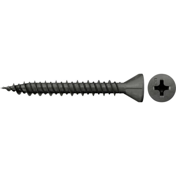 Fischer 665095 sadrokartónové dosky 3.9 mm 19 mm krížová dražka Philips tvrdené, fosfátované 1000 ks; 665095