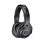 AUDIO-TECHNICA ATH-M40x / Uzavreté slúchadlá / 3 m kábel / 3,5 mm jack + 6,3 mm adaptér / Čierna (ATH-M40x)