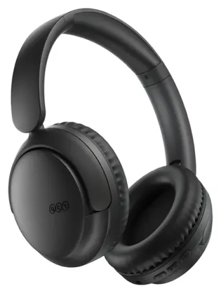 QCY H2S Lite čierna / Bezdrôtové slúchadlá / mikrofón / Bluetooth 6.0 / Hi-Res Audio / výdrž až 60 h (H2S Lite black)