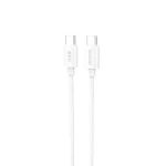 Dudao Dátový kábel L4C / USB-C / USB-C / 30W / 2 m / biela (164542)