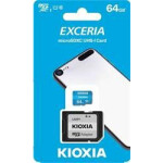 KIOXIA EXCERIA microSDXC 64GB + adaptér / Class 10 / UHS-I U1 / čítanie: 100MBs (LMEX1L064GG2)