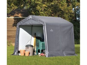 Plachtový prístrešok – ShelterLogic 2,4 × 2,4 m sivý