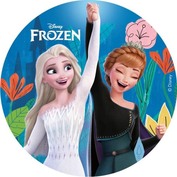 Fondánový papier ľadového kráľovstva - Frozen 15,5 cm - Dekora - Dekora