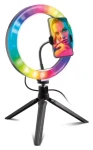 SBS EasyShare / Kruhové LED svetlo / 10" / RGB / so statívom (TESELFIRINGCLIP10RGB)