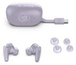 JLAB Go Pods ANC fialové / Bezdrôtové slúchadlá do uší / ANC / Mikrofón (IEUEBGOPODSRLLC124)