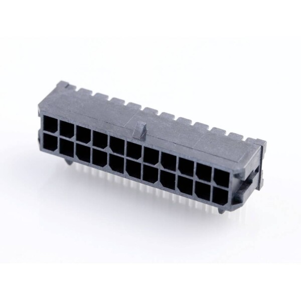 Molex vstavaná pinová lišta (štandardná) Počet pólov 22 Raster (rozteč): 3.00 mm 430452202 1 ks Tray; 430452202