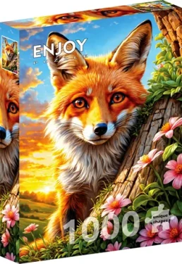 ENJOY Puzzle Zvedavá líška