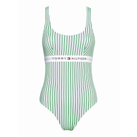 Dámske jednodielne plavky UW0UW04564-0K6 - Tommy Hilfiger S