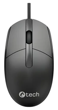 C-tech WM-10 čierna / Optická myš / 1200 dpi / USB / 1.2m (WM-10)