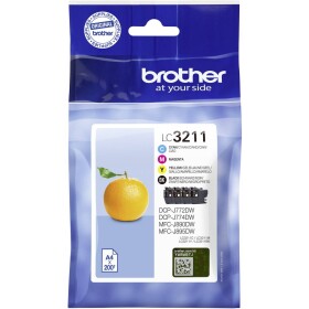 Brother TIN Brother LC3211VALDR CMYK