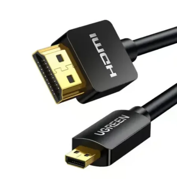 Ugreen Micro HDMI - HDMI kábel 3M čierna / 4K 60Hz (30104)
