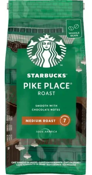 Starbucks Pike Place Roast 200 g / Zrnková káva (7613036932271)