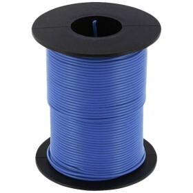 Econ connect KL025BL50 opletenie / lanko, 1 x 0.25 mm², modrá, 50 m; KL025BL50