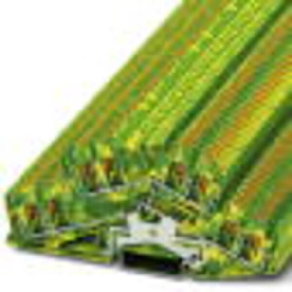 Phoenix Contact 3210611 dvojitá svorka 5.2 mm Push-Lock pružinová prípojka zelená, žltá 50 ks; 3210611