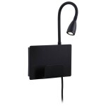 Paulmann Halina 71101 nástenné svetlo 2.4 W LED čierna (matná); 71101