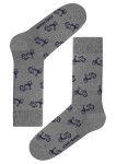 Pánske ponožky John Frank JFLSEF14 UNI šedá