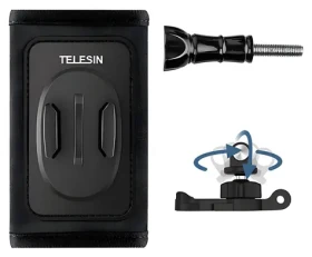 Telesin GP-BPM-005 / Držiak na batoh / 360° otočný J-háčik / Pre športové kamery (GP-BPM-005)