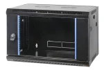 EFB 691709FTS.1 čierna / Nástenný rozvádzač / 19" / 9U / 450 mm / IP20 (691709FTS.1)