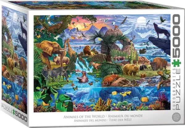 EUROGRAPHICS Puzzle Zvieratá sveta