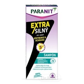 PARANIT Extra silný šampón 100 ml + hrebeň set