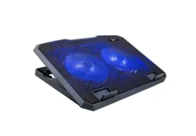 C-tech CLP-140 čierna / Chladiaca podložka pre notebook 15.6" / LED podsvietenie (8594125009427)