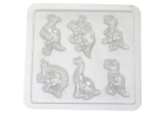 Mamido Kreatívna súprava DIY Sadrové magnety Dinosaury