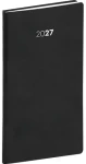 NOTIQUE Balakon 2027 čierny / Vreckový diár / 9 × 15,5 cm