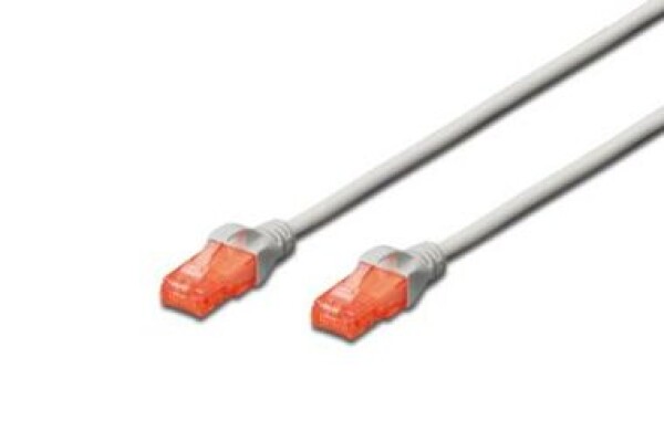 Digitus DK-1617-050 patch kábel UTP RJ45-RJ45 level CAT 6 5m šedá (DK-1617-050)