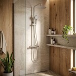 REA - Sprchová sada bez výtoku s termostatom Lungo Chrome REA-P6735