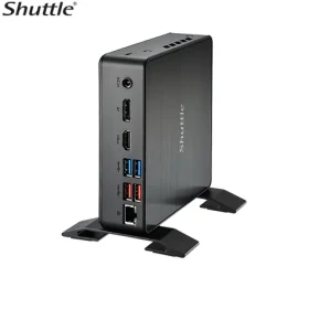 Shuttle XPC nano NC40U čierna / Intel Celeron 7305 / 2xDDR4 / 1xSATA / 2x M.2 / 1xGLAN / Bez OS (NC40U)