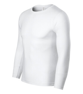 Tričko Progress LS unisex biele XL