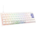 Ducky One 2 Pro Mini Cherry MX-Brown biela / herná klávesnica / podsvietená / drôtová USB-C / DE (DKON2061ST-BDEPDWWT2)