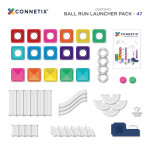 Connetix Connetix Tiles - Magnetická guľôčková dráha s vystreľovačom 47 ks
