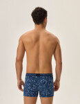 Pánske boxerky 3PACK Jarl 41930-MLC Jeans Blue Pattern - Henderson L modrá mix