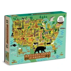 Galison Puzzle Národné parky Ameriky 1000 dielikov