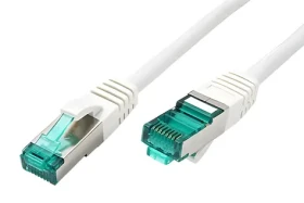 EFB S/FTP patchkábel biely / Sieťový kábel / cat. 6a / LSOH / 25 m (MK6001.25W)