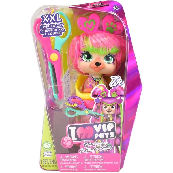VIP Pets VIP figúrka maznáčika s vlasovým štúdiom Zoe