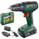 BOSCH UniversalDrill 18V / Aku vŕtací skrutkovač / 18V / 1450 ot/min / 32 Nm / 10 mm skľučovadlo (06039D4001)