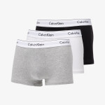 Pánske boxerky NB2380A MP1 čierna/biela/sivá - Calvin Klein XL černá/šedá/bílá