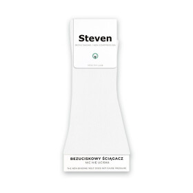 Netlačící ponožky Steven art.018 grafitová melanž 43-46
