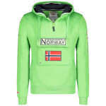 Geografická mikina Nórsko Gymclass 054 Pop M WW4181H/GN-Flashy green pánska S