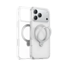 Torras Ostand Q3 Spin Case Ochranné púzdro pre Apple iPhone 17 Pro Max číra (X00FX2396)