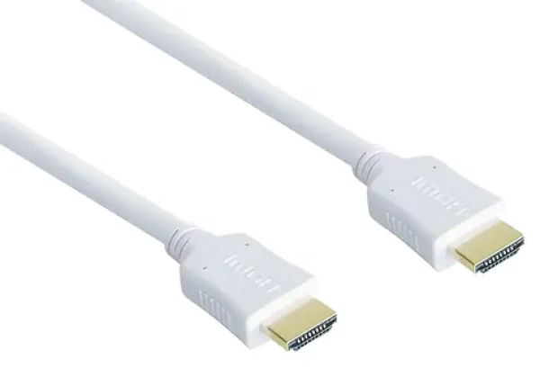 Good Connections HDMI 1.4b kábel biela / Prepojovací kábel / HDMI-HDMI / Ethernet / ARC / 0,5 m (4514-005W)