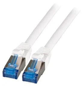 EFB Cat6a S/FTP superflex biela / Patch kábel / RJ45-RJ45 / 0,5 m / 10 Gbit/s (K5525FWS.0,5)