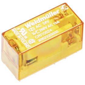 Weidmüller CRI20730 Miniatúrne priemyselné relé, 230 V/AC, 8 A, 2 prepínacie, 10 ks; 3052490000
