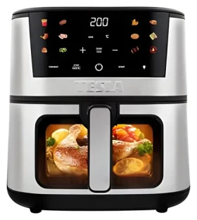 TESLA AirCook Q60 XXL Pro / Teplovzdušná fritéza / Digitálne ovládanie (8595689804244)