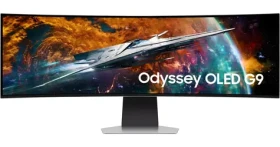 49" Samsung Odyssey G9 OLED LS49CG954SUXEN strieborná / Monitor / OLED / 5120x1440 / 240Hz / DisplayHDR400 / Wi-Fi / BT (LS49CG954SUXEN)