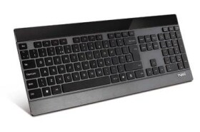 Rapoo E9270p 5G / bezdrôtová klávesnica / dotyková multimedilácia plocha / ultra-slim / čierna (6943518923475)