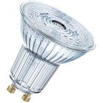 OSRAM HOMELIGHTING 4058075797666 LED En.trieda 2021 G (A - G) GU10 klasická žiarovka 3.4 W = 35 W chladná biela (Ø x v) 50 mm x 50 mm 1 ks; 4058075797666